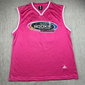 NBA Adidas T Mobile Rookie Challenge New Orleans Jersey Pink Men's Large Rare